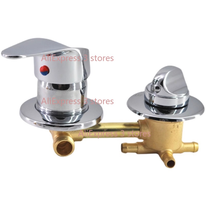 Basin Mixer Cartridge - ホット販売 2/3/4/5 ウェイダイバーターシャワールームの蛇口ミキサースクリューフリー簡単なインストールネジ山または挿管