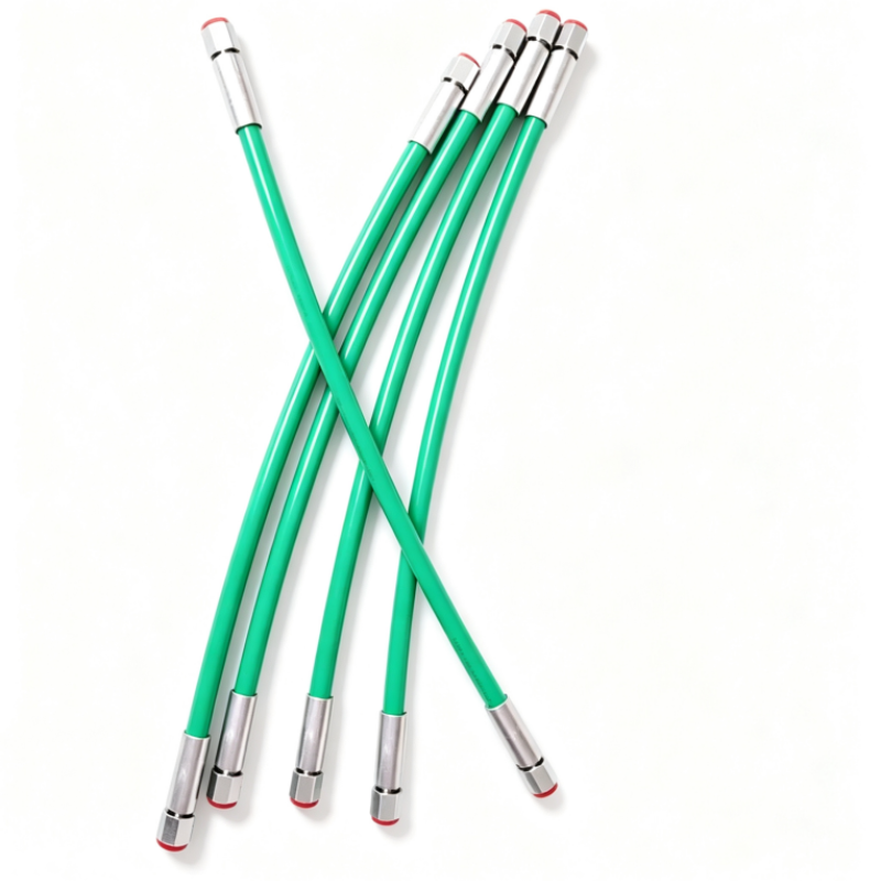 Flexible Hose Braided - 高圧フレキシブルオイルホース 40/60/80/100cm 2600bar ディーゼルコモンレールテストベンチ用交換部品