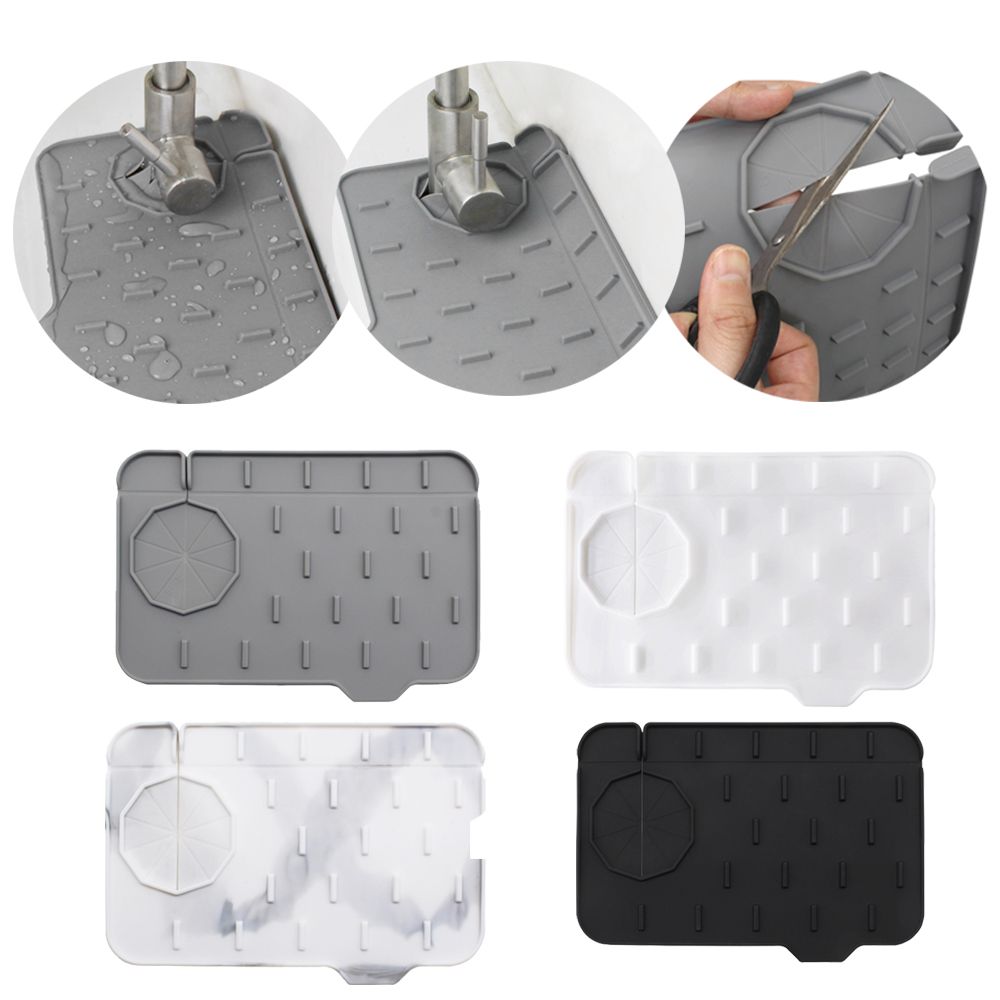 シリコン蛇口防滴ウォーターパッド、排水トレイ、防水パッド、シ - Silicone Tap Washer のレビューと価格